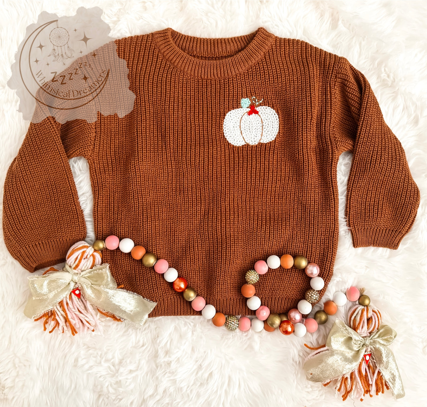 Pumpkin Sweater 2T