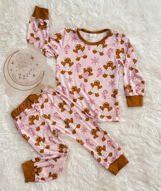 Candy Cane Cuties Bamboo 2 Piece Set